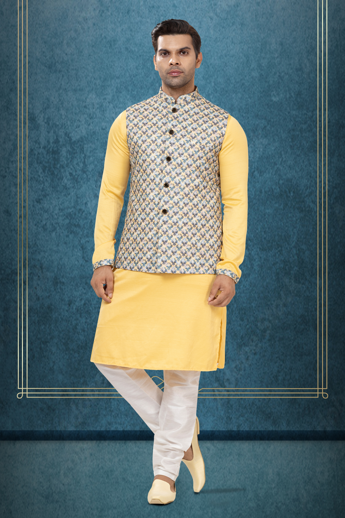Radiant Kurta Modi Jacket Set
