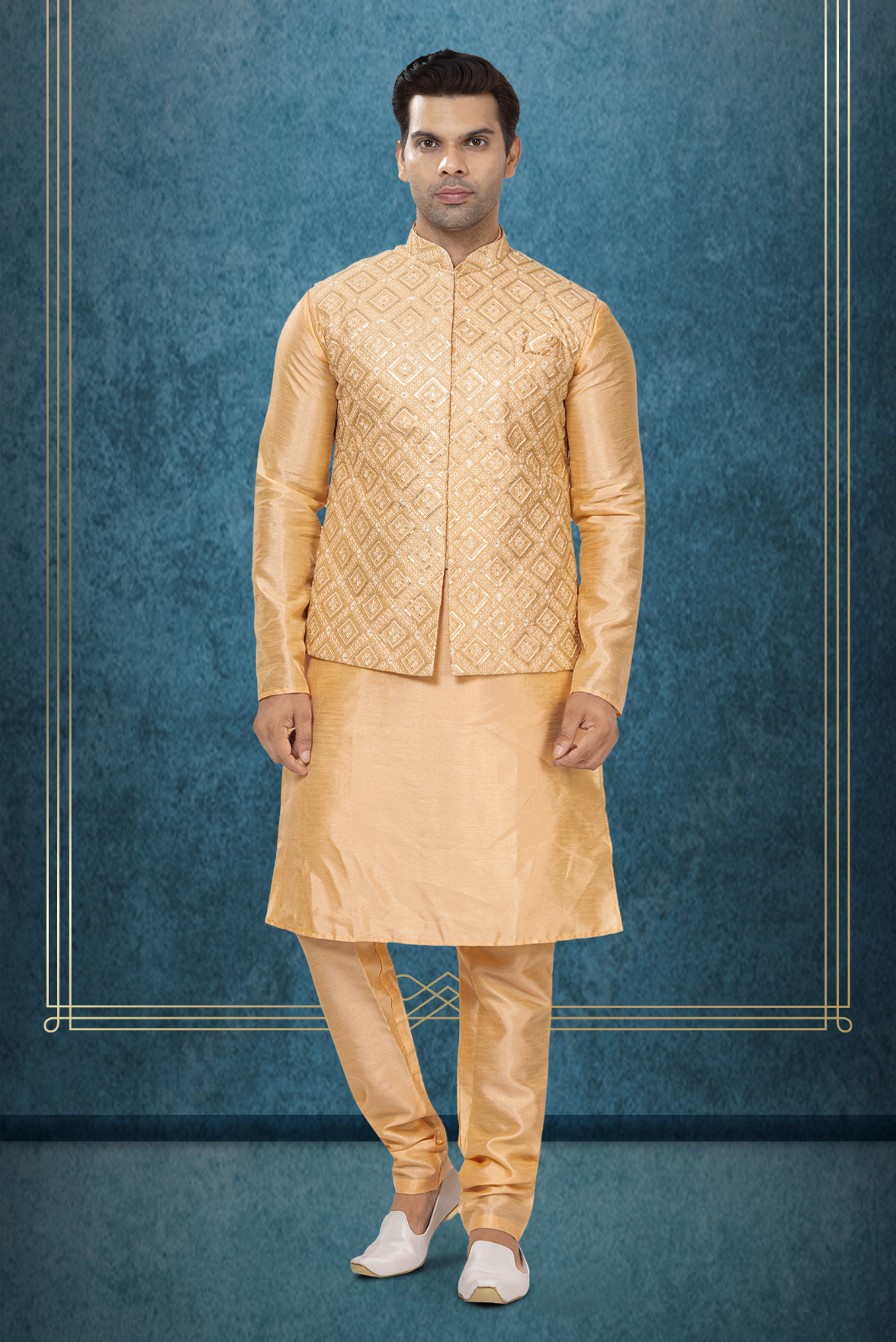 Radiant Kurta Modi Jacket Set