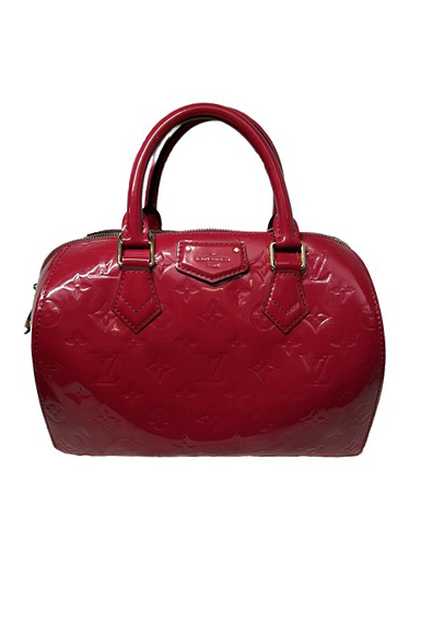 Louis Vuitton Indian Rose Monogram Vernis Montana Bag Bowler Speedy