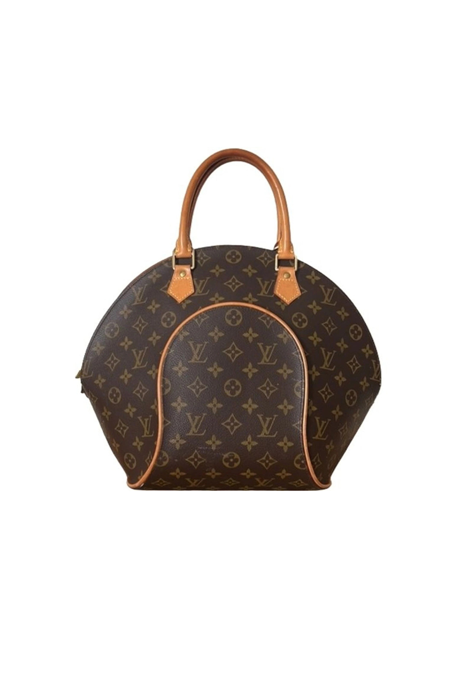 Louis Vuitton Monogram Ellipse PM Hand Bag Brown M51127