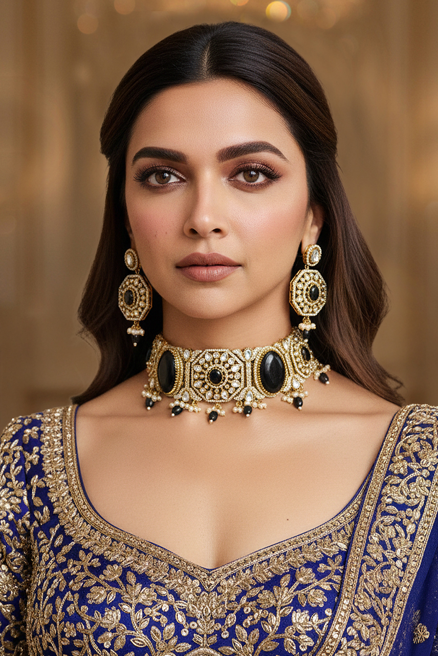 Tiny White Beads Are Meticulously Strung Along The Adjustable Cord For Added Sophistication And Detail